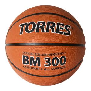 Купить Мяч баскетбольный "TORRES BM300" р.5 в Сорске 