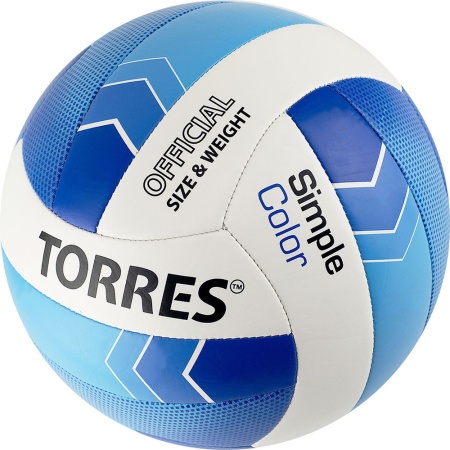 Купить Мяч волейбольный Torres Simple Color любительский р.5 в Сорске 